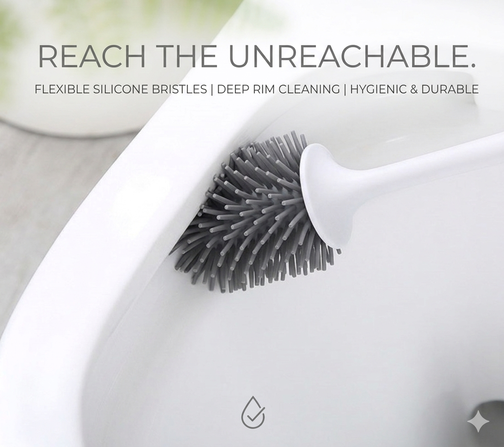 Silicone Toilet Brush – Deep Cleaning Without Scratches
