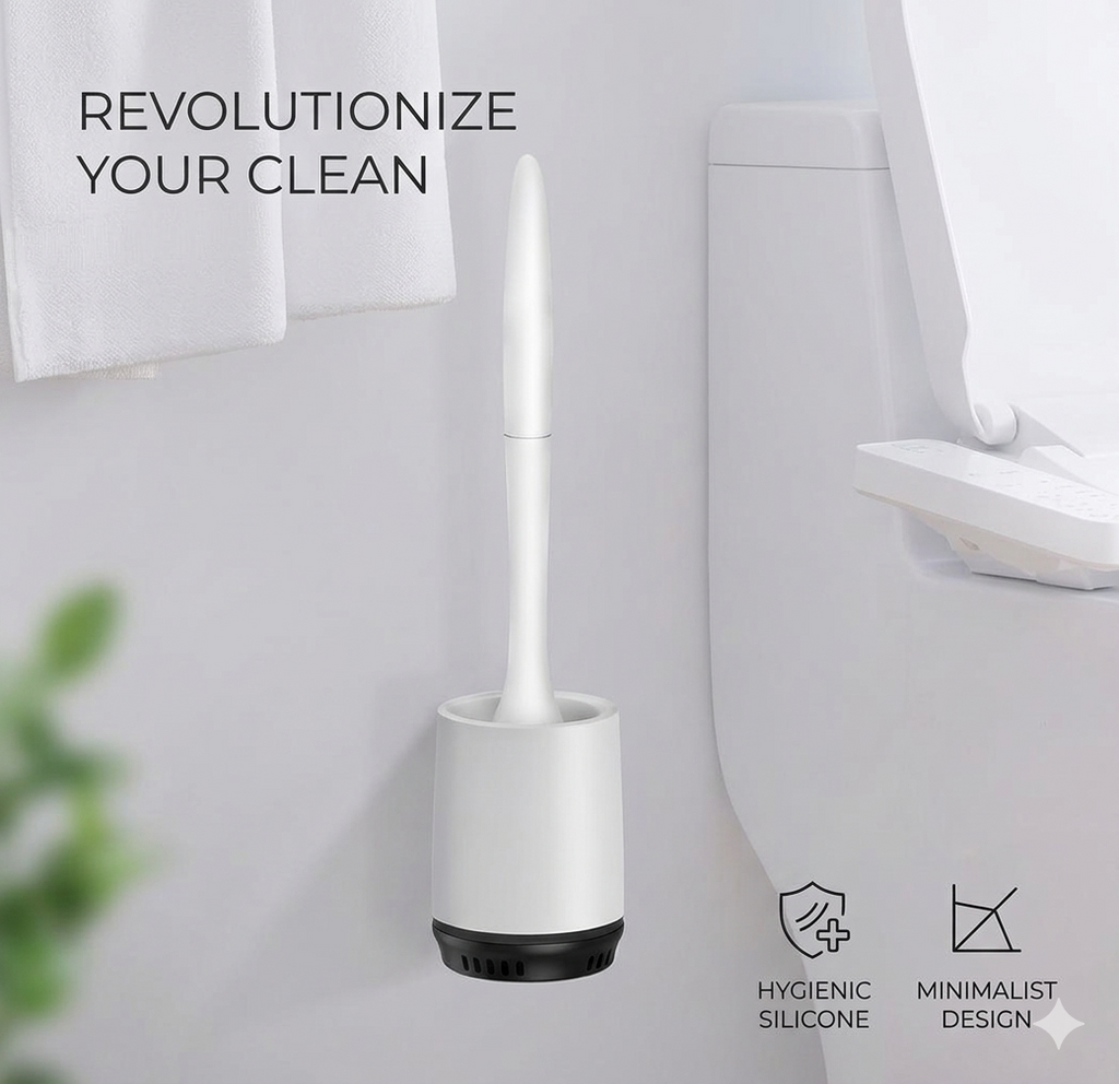 Silicone Toilet Brush – Deep Cleaning Without Scratches