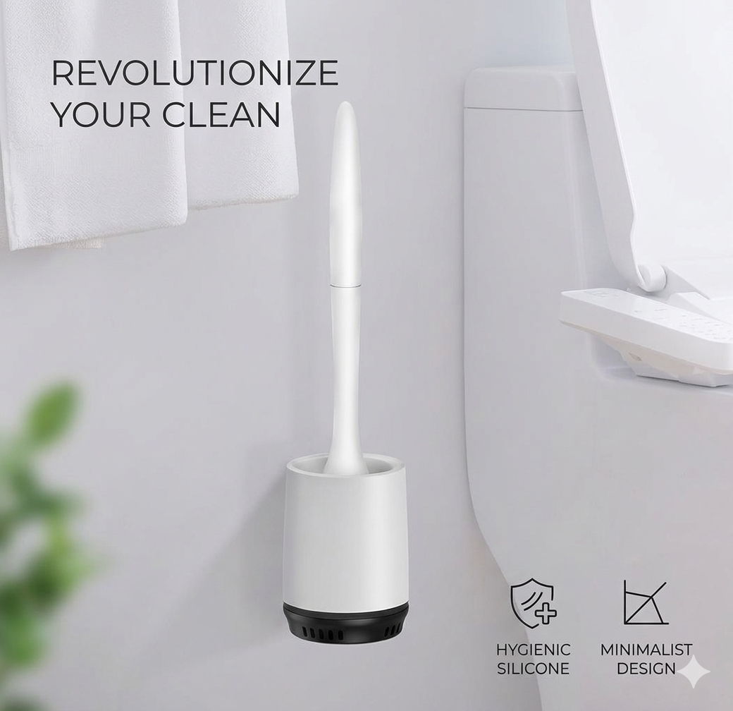 Silicone Toilet Brush – Deep Cleaning Without Scratches